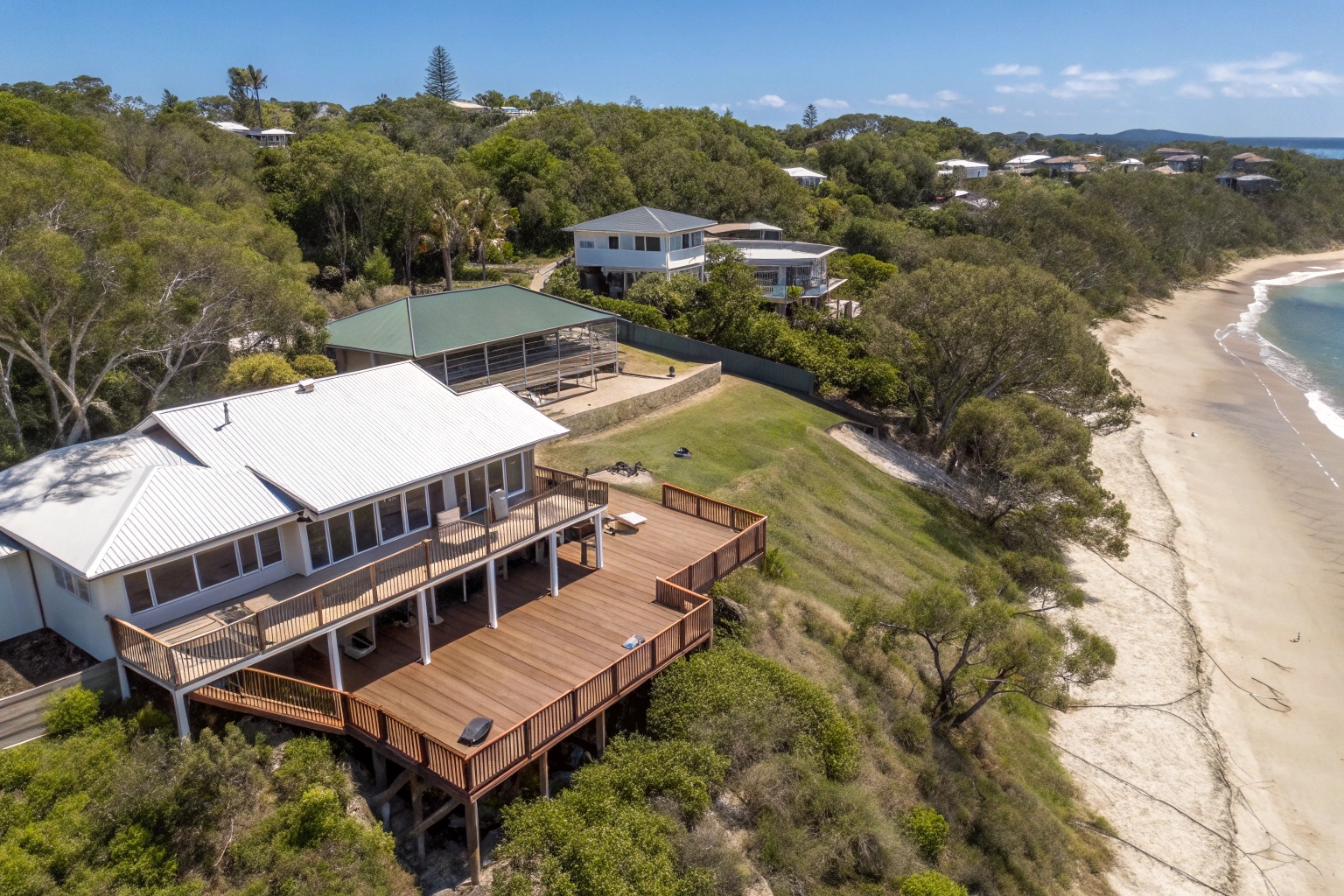 Custom deck design expertise across Sunshine Coast - diverse projects from coastal to hinterland properties